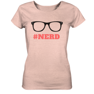 nerd Ladies Organic Shirt (meliert)