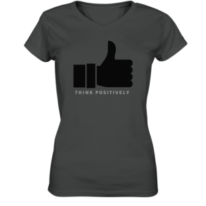 think positiv Ladies Organic V-Neck Shirt