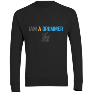 Iam a Drummer Organic Sweatshirt