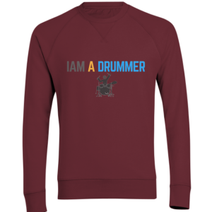 Iam a Drummer Organic Sweatshirt