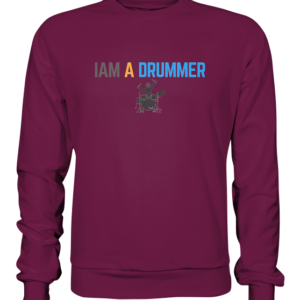 Iam a Drummer Premium Sweatshirt