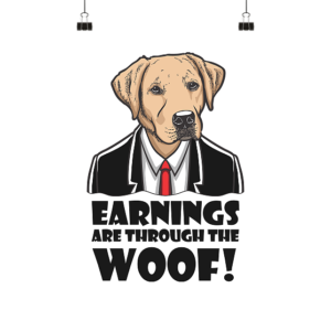 EARNINGS Poster * schnelle Lieferung Poster Small (A3+)