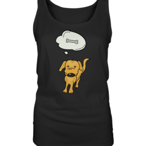 Barney comic “Thinking after…”-Ladies Tank-Top