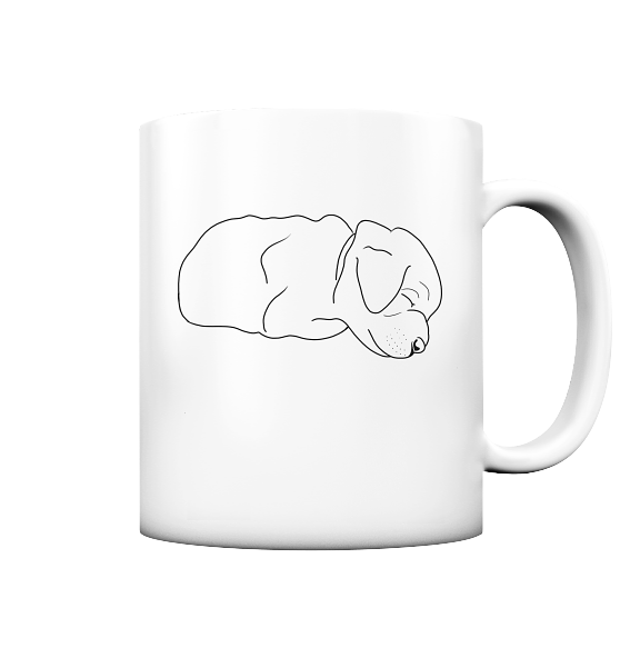 Barney Labrador Welpen Tasse-Tasse matt photo